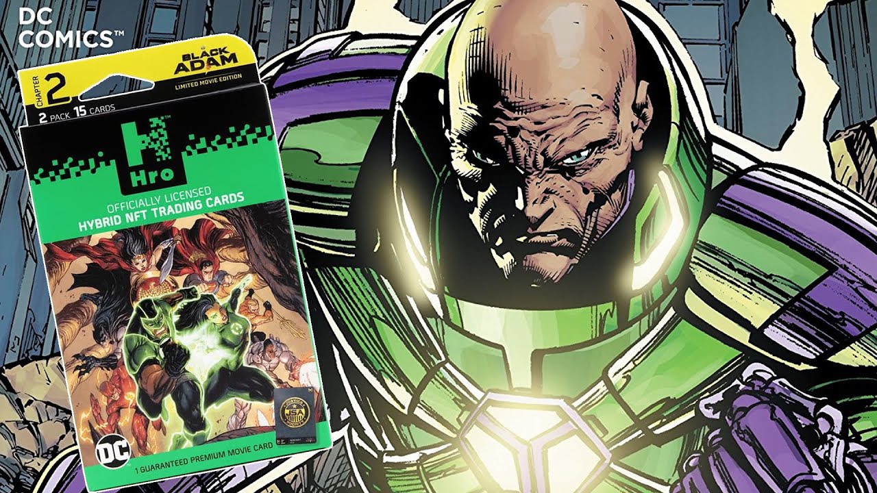 Abrindo HRO DC Comics - 2 Boosters do Capítulo 2 ⚡ Cartas do Filme Adão Negro!
