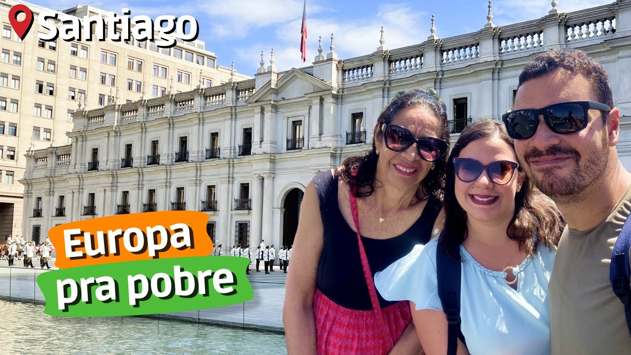 O MELHOR jeito de visitar SANTIAGO - Tour pela parte histórica