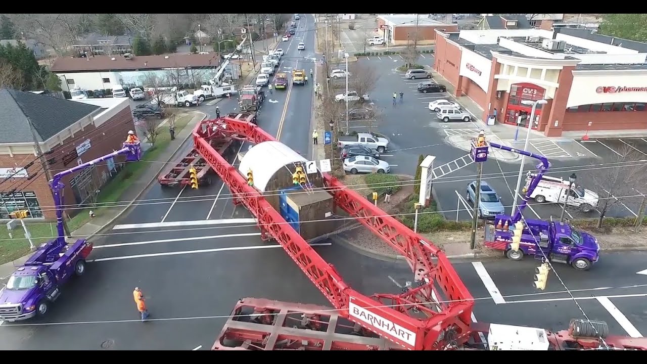 Kenco Bucket Trucks | Supporting Barnhart on a Rotor Haul
