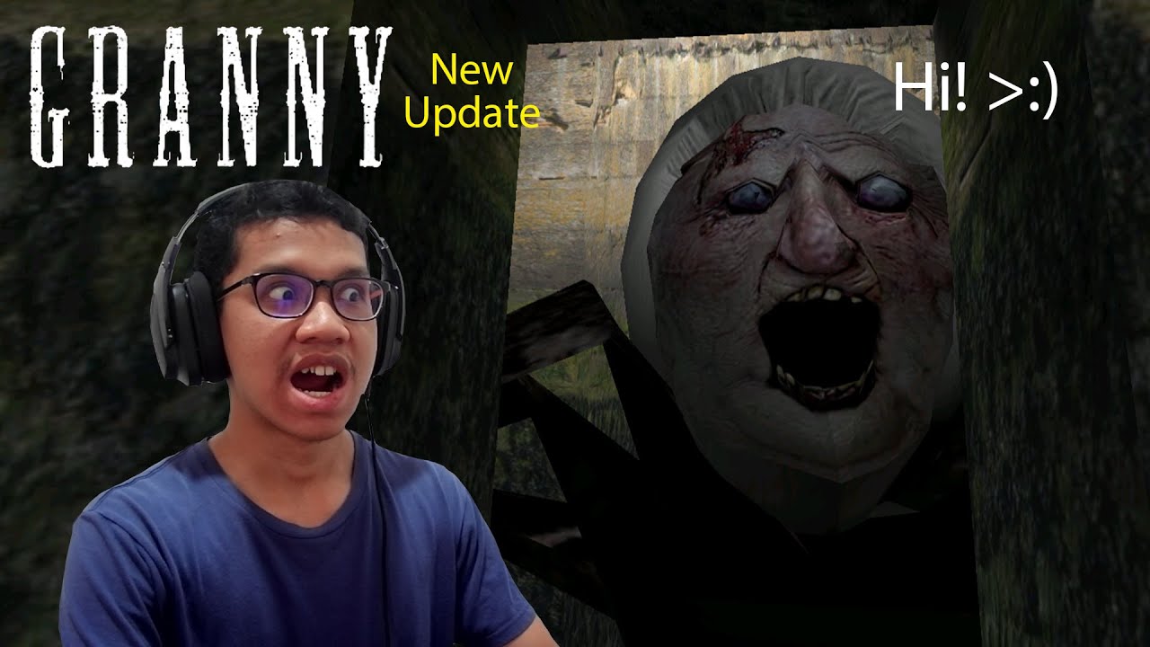 Granny's Spider Daughter is trying to bite me!! | Granny (New Update)
