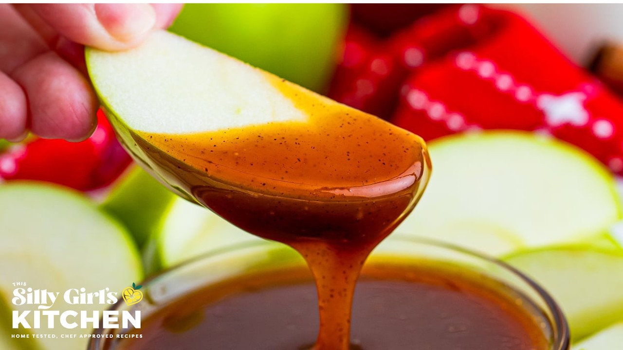 BEST Cinnamon Buttermilk Caramel Sauce Ever 🍯 | This Silly Girl's Kitchen