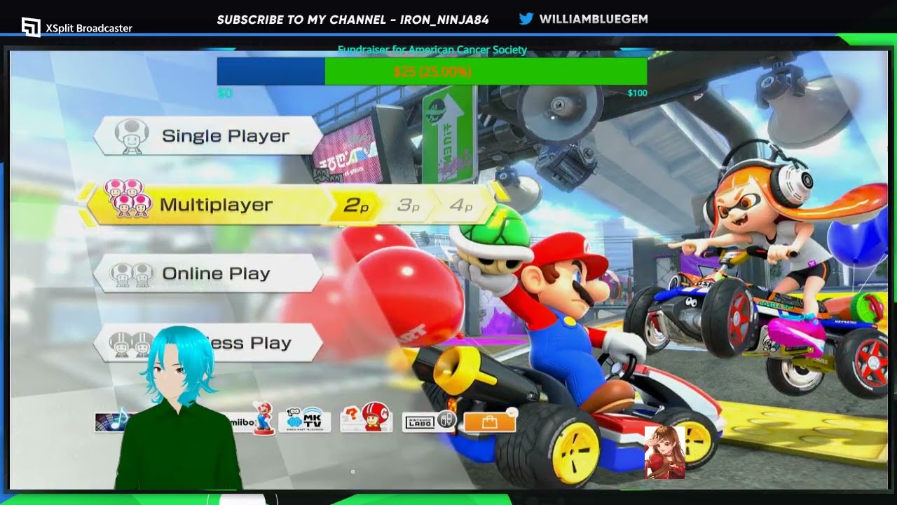 TWLOHA 2025 Charity Stream: Day 5 Mario Kart 8 Deluxe/ Pokemon Violet (Part 1)
