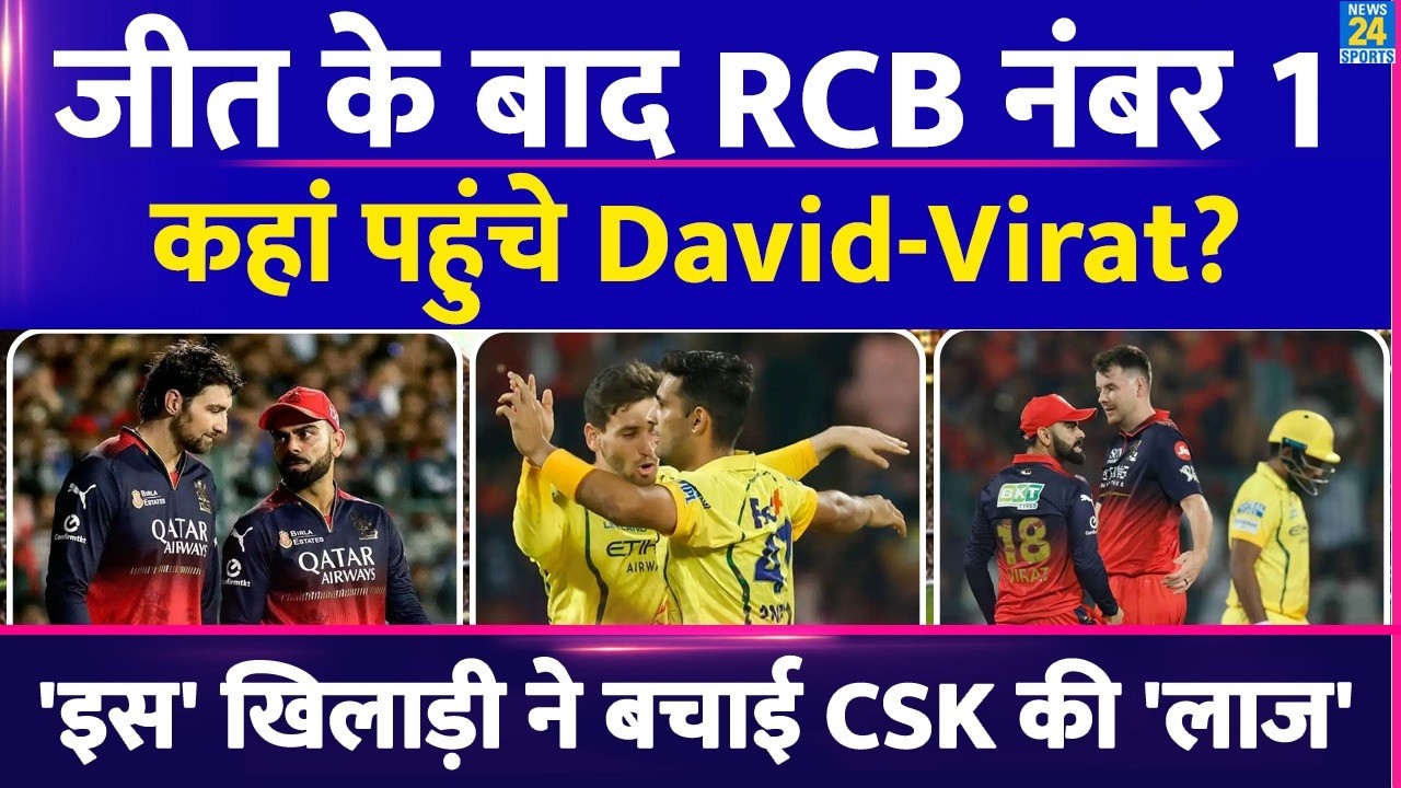 जीत के बाद RCB No.1, कहां पहुंचे David-Virat, किसने बचाई CSK की लाज? Orange Purple Cap | Sarfaraz