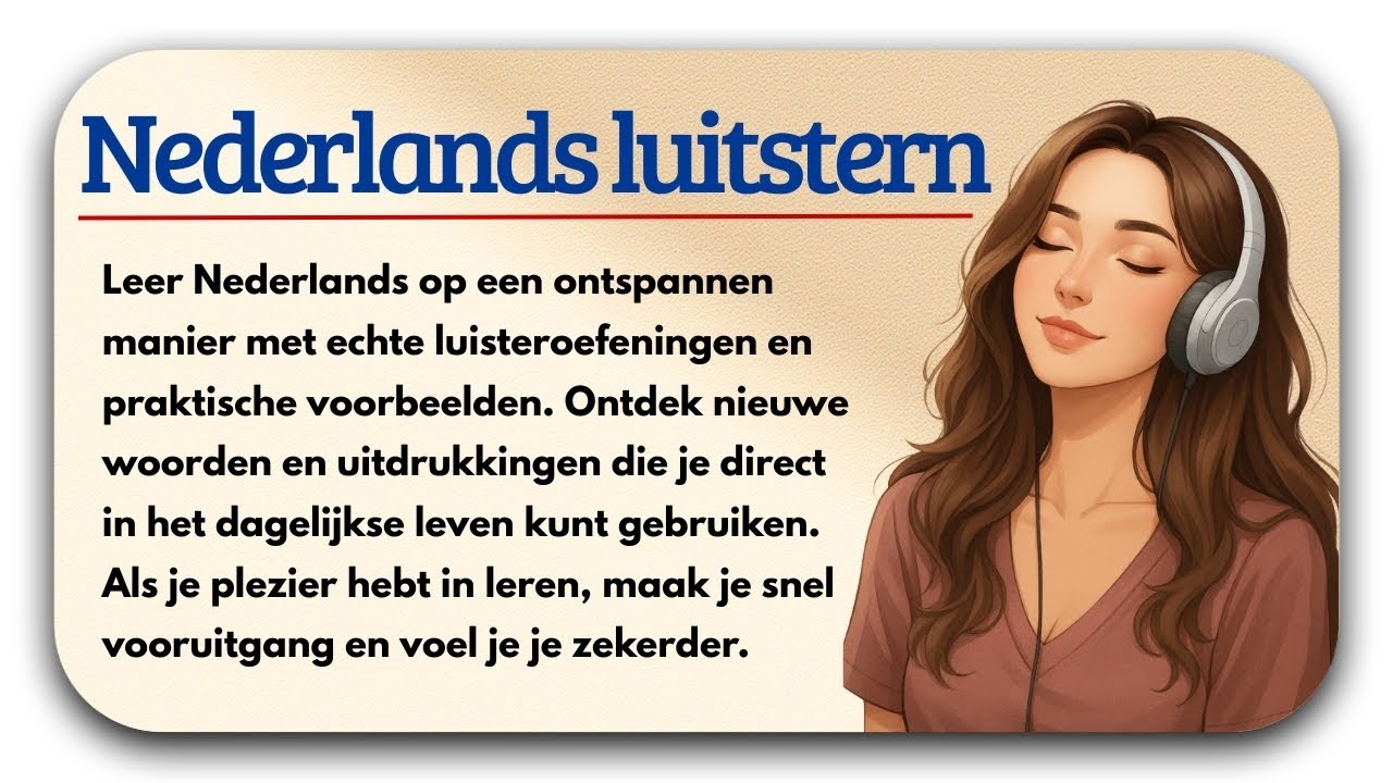 10 minuten Nederlands spreken! Alledaagse dialogen en uitdrukkingen | Nederlands leren met verhalen