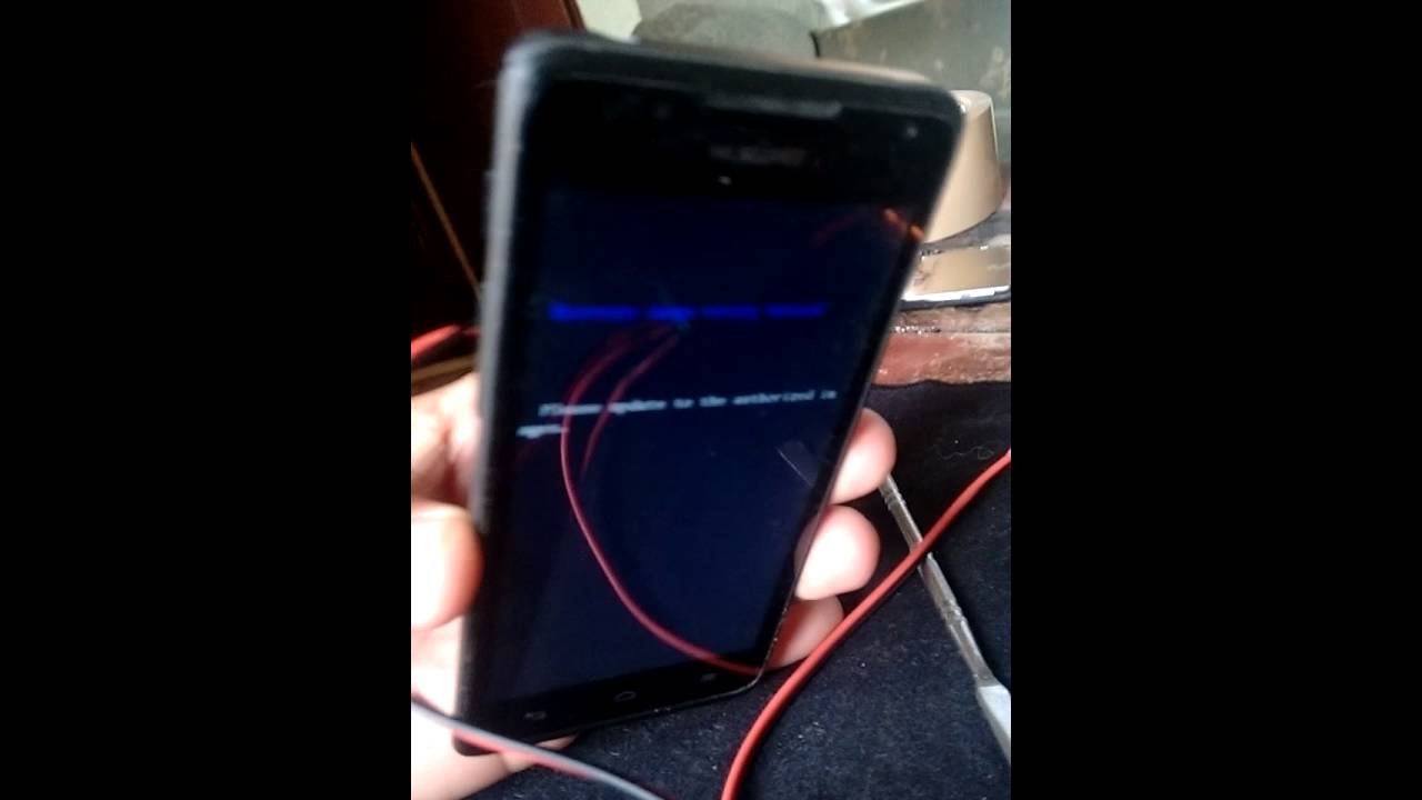 Huawei Y530 error