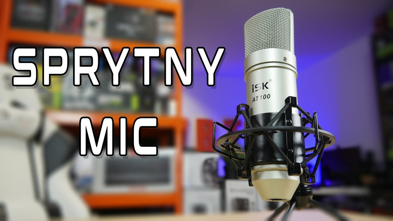 Mikrofon USB ISK AT100 test i recenzja sprytnego urządzenia w rozsądnej cenie - VBT