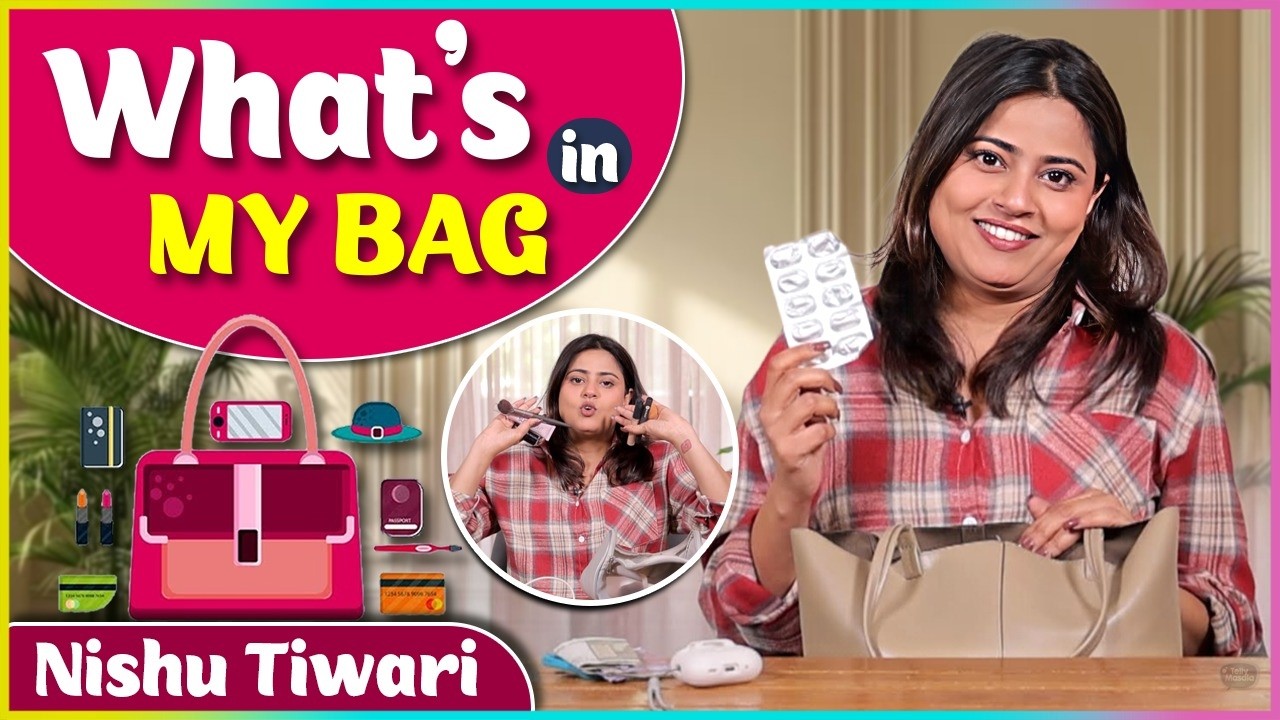 Nishu Tiwari What's In My Bag Secrets Revealed | Makeup Essentials | Vocal For Local