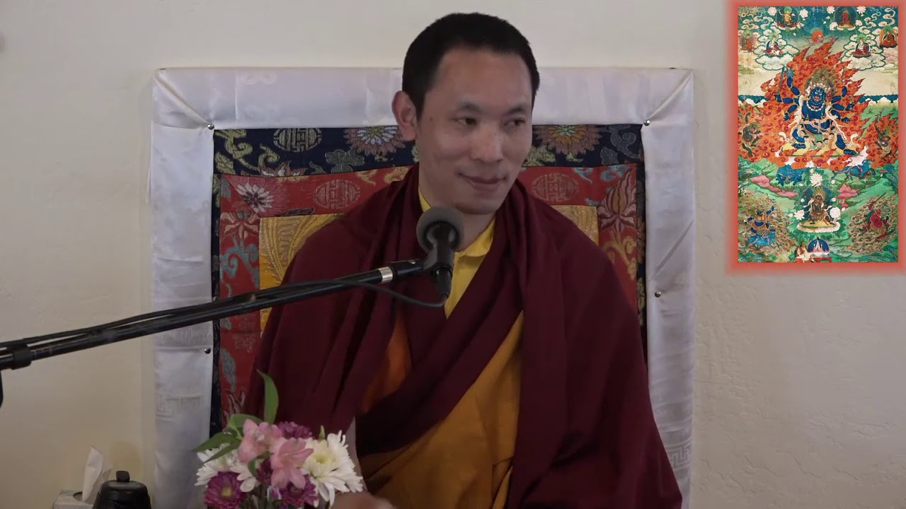 Yamantaka 2021 Commentary on Protection Sadhana part 2 Feb 6 2021 Ven Khenpo Tenzin