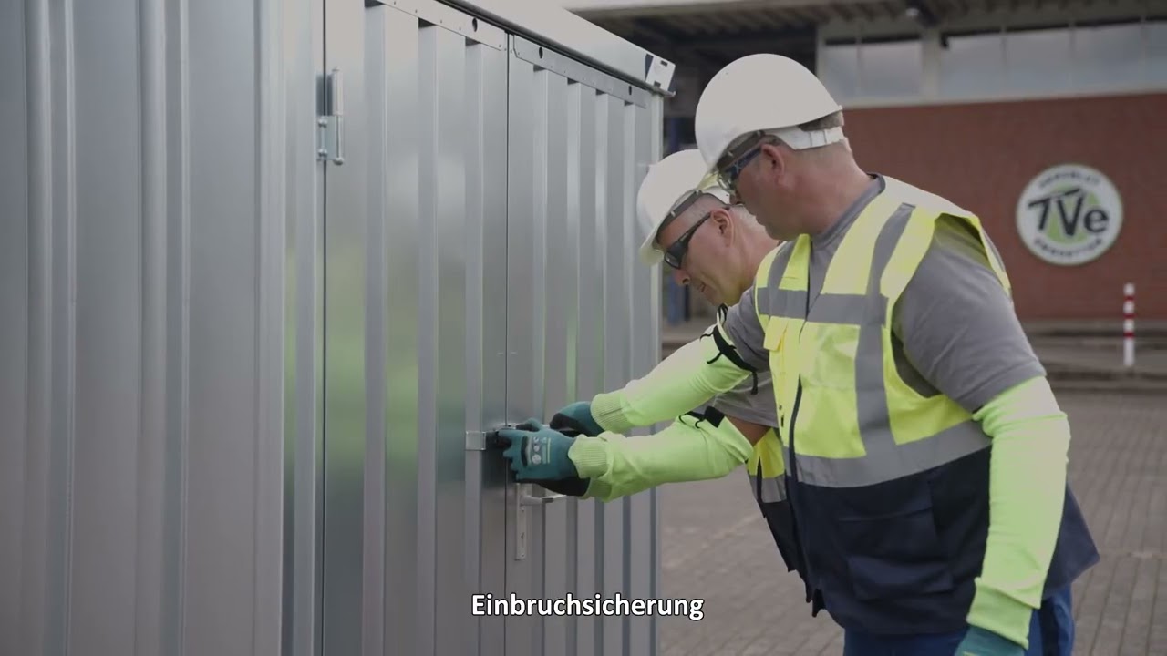 Zubehör für Container aus Stahl von BOS Best Of Steel