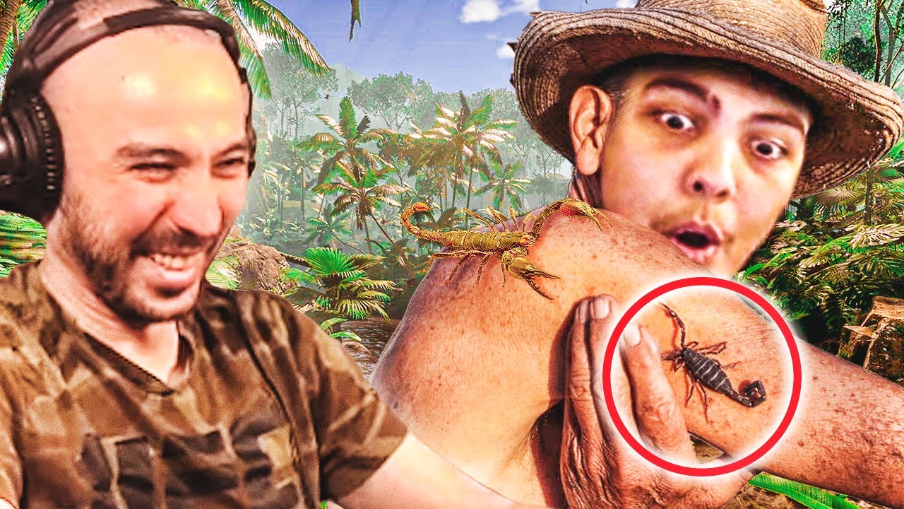 IL S'EST FAIT PIQUER PAR UN SCORPION !