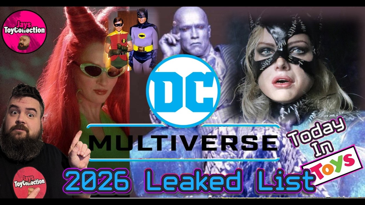 McFarlane DC Multiverse Leaked List March 2026 | Finally Batman Returns Damaged Catwoman !