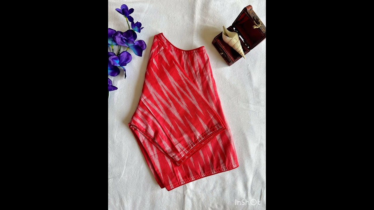 ikkat blouses join the link below description