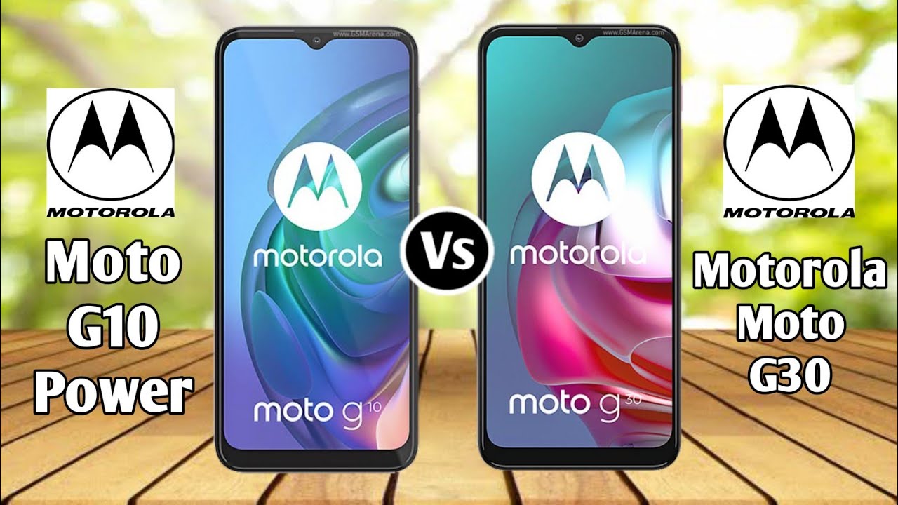 Motorola Moto G10 Power Vs Motorola Moto G30