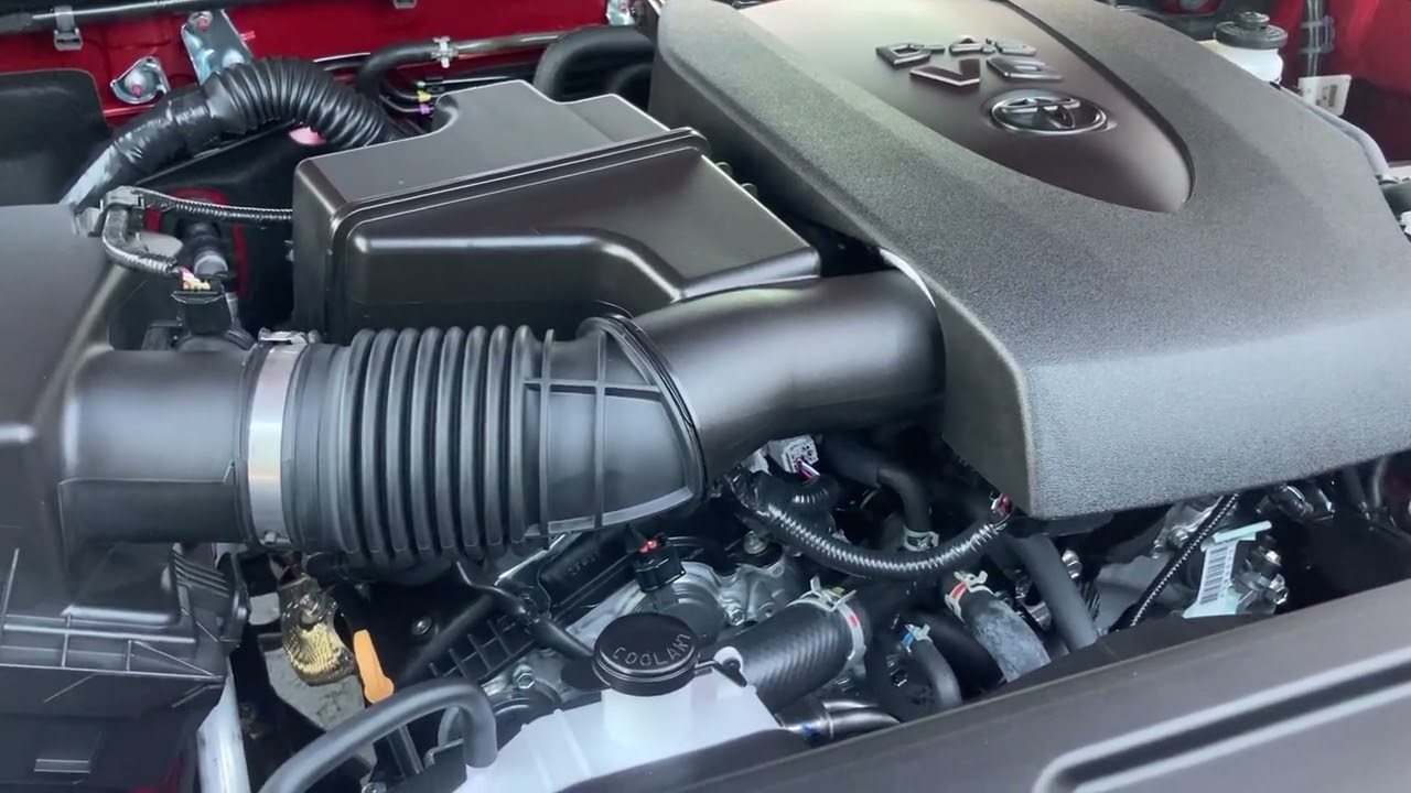 Review of the 2022 3.5 v6 2gr-fks Toyota Tacoma engine