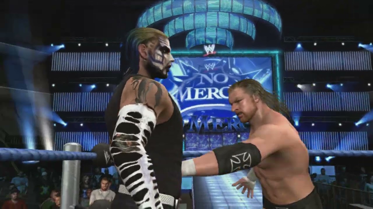 WWE No Mercy 2008: Jeff Hardy vs Triple H (SmackDown vs RAW 2010)