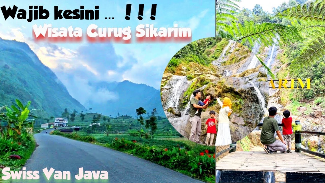 SWISS VAN JAVA || CURUG SIKARIM DIENG WONOSOBO || PESONA AIR TERJUN TERTINGGI DI PULAU JAWA #dieng