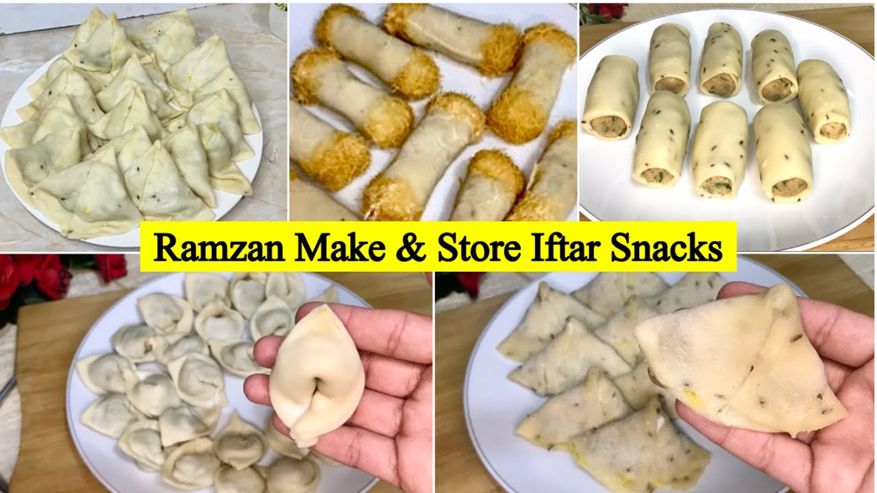 Ramzan Make & Freeze Iftar Snacks | Easy & Crispy Prep
