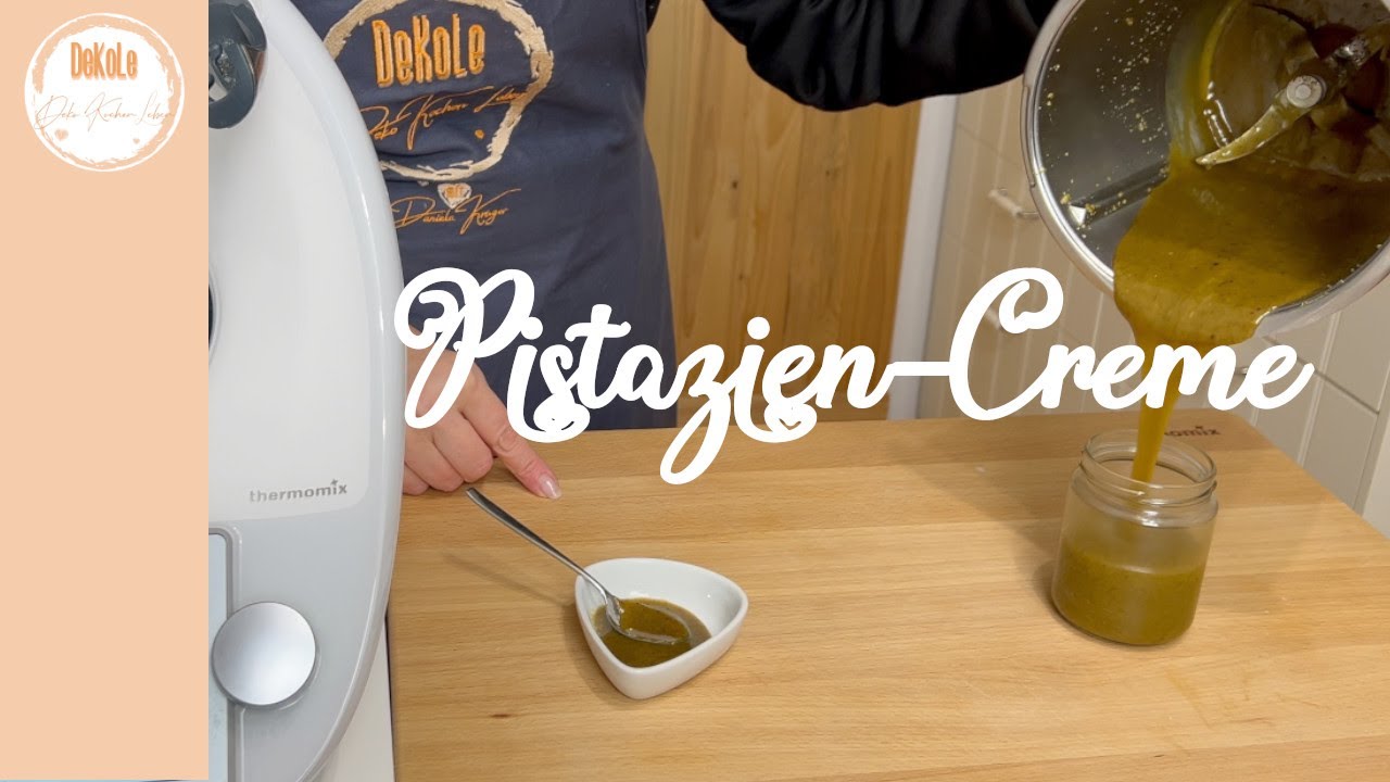 Pistazien-Creme, einfach selbst machen!