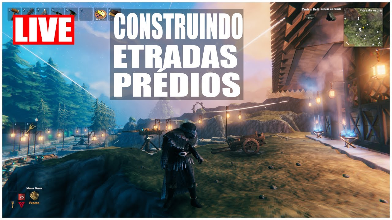 Valheim - Reconstrundo minha vila - Continuing to rebuild my village - Procurando pelo quinto Boss