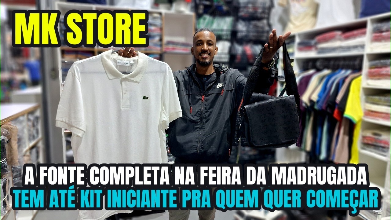 🚨 Achei no Brás uma fonte com kit iniciante para começar a ganhar dinheiro! 💰