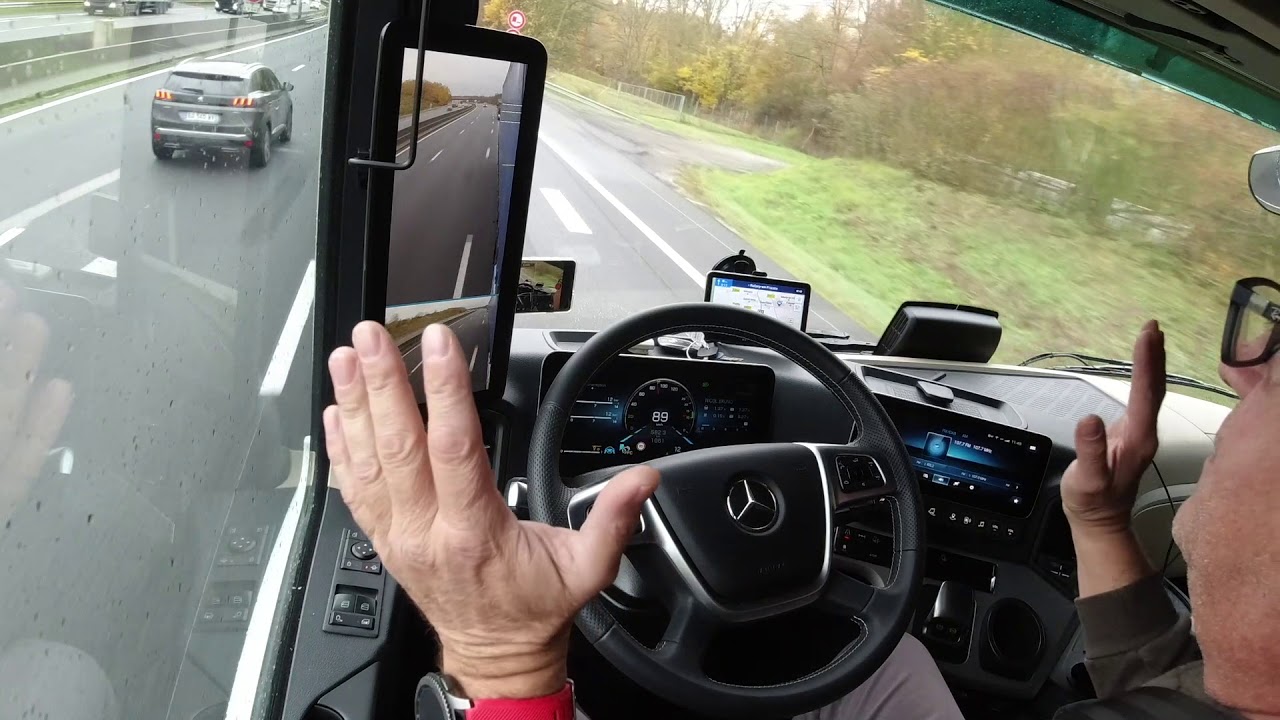 L'ESSAI DU NOUVEL ACTROS EVOLUTION 5
