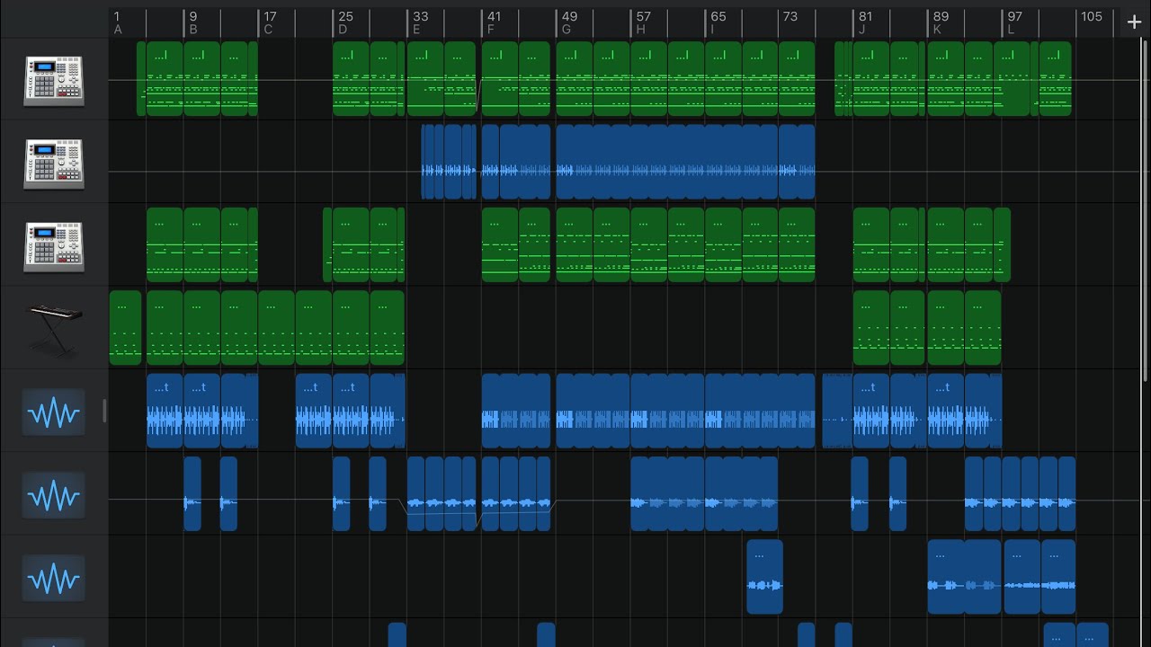 I was distracted when making this song