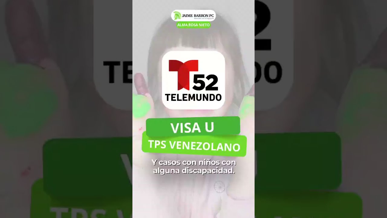 La abogada Responde las pregunta d elos televidentes | TPS Venezuerla | Visa U