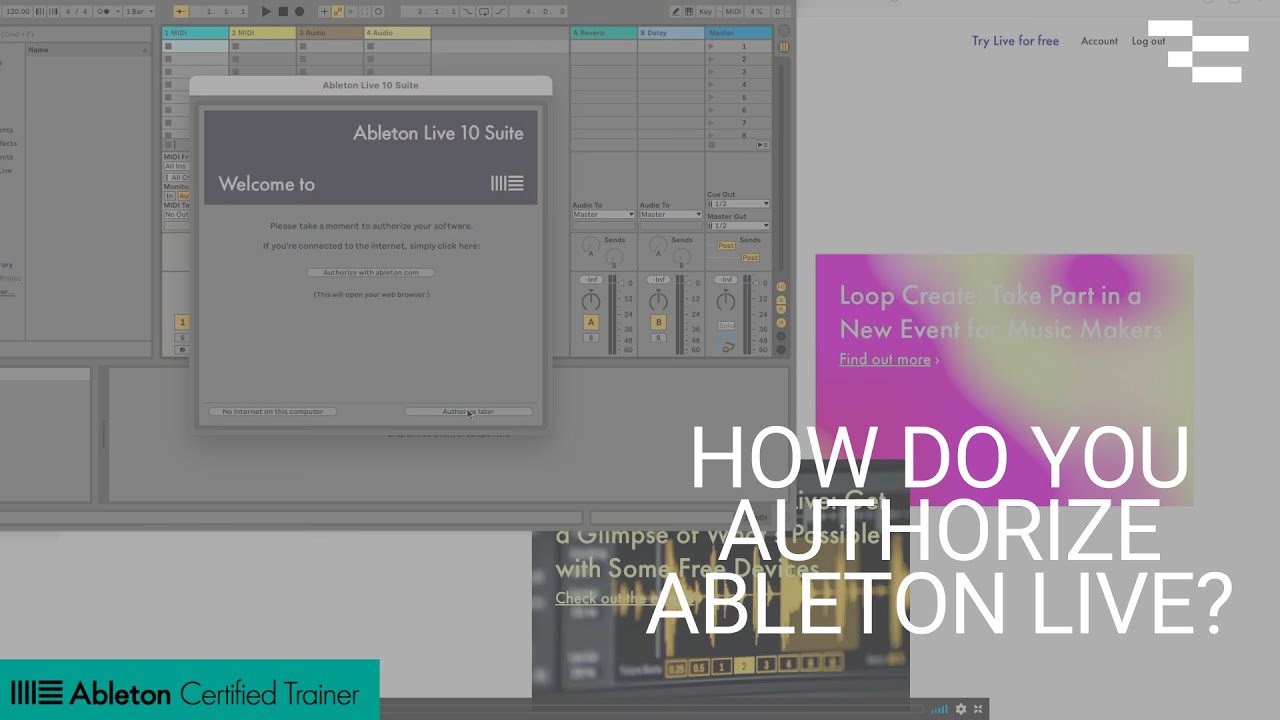 How Do you Authorize Ableton Live?