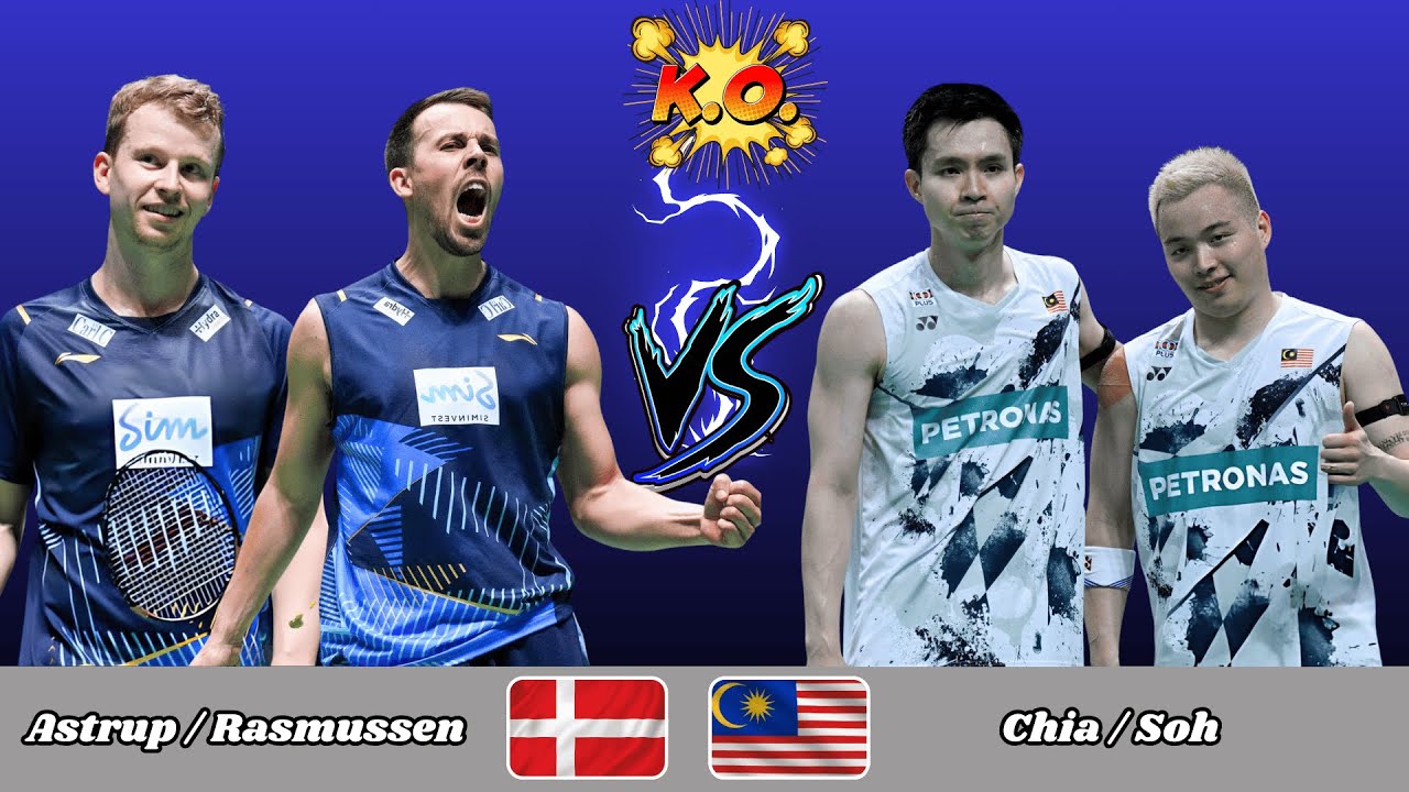 Men's Doubles | Astrup / Rasmussen (DEN) vs Chia / Soh (MAS) | Badminton 2026