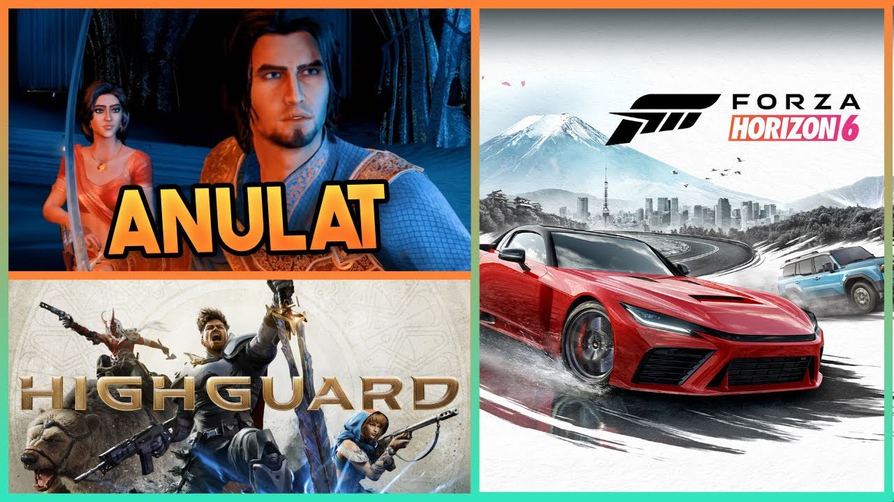 PRINCE OF PERSIA REMAKE ANULAT | XBOX VINE CU TITLURI MARI IN 2026 | HIGHGUARD CHIAR SE LANSEAZA