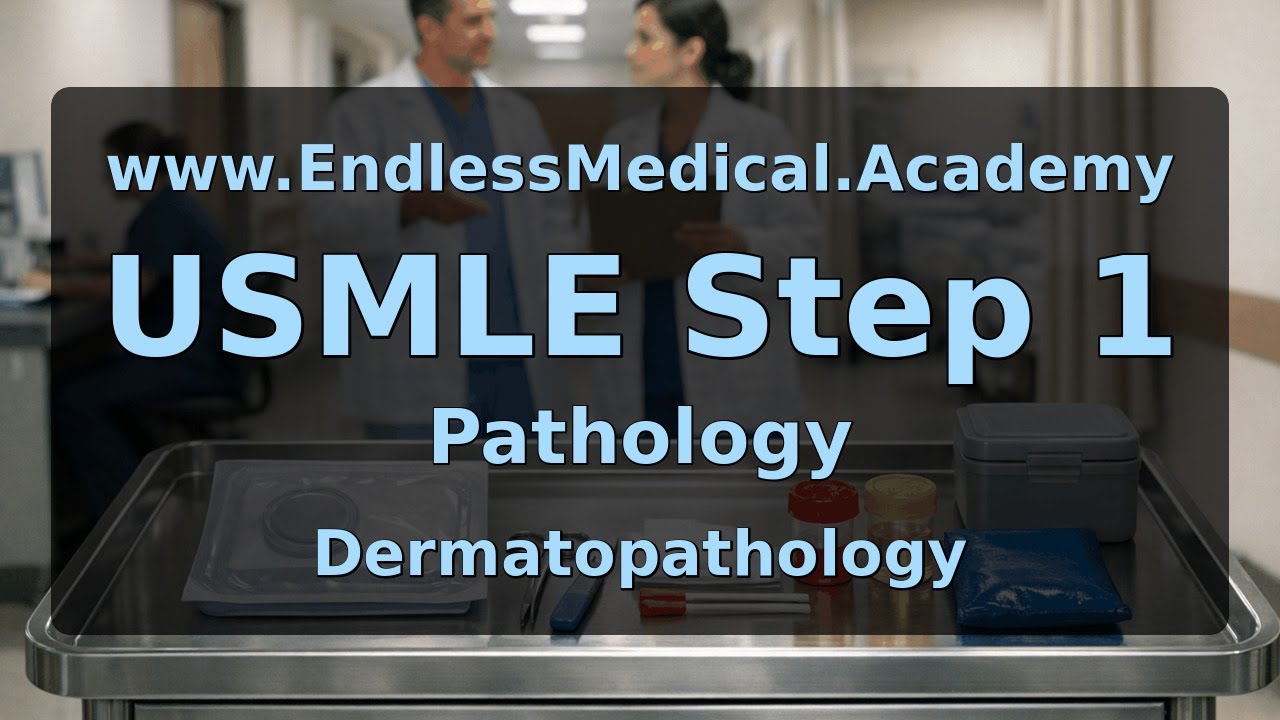 Dermatopathology, Pathology, USMLE Step 1 - Full Vignette with Extended Explanations