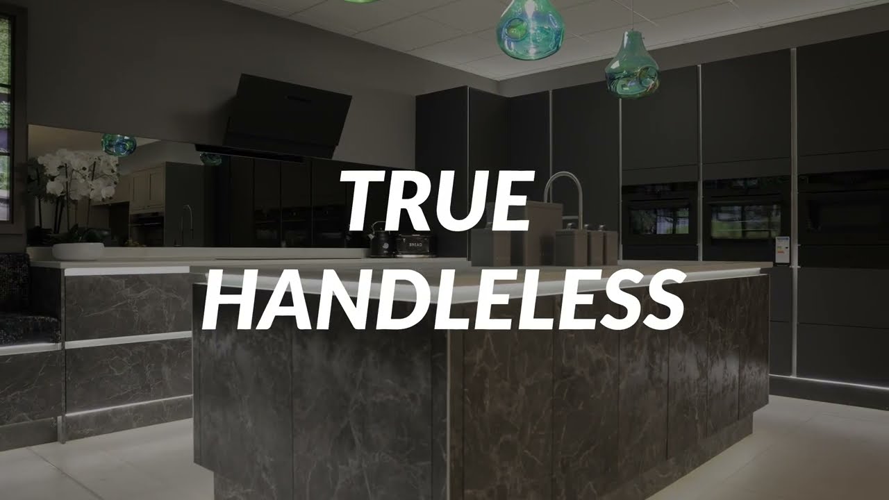 NEW True Handleless Kitchens! - Now Available From DIY Kitchens