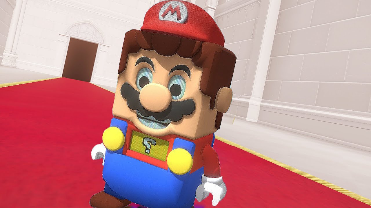 Lego Mario in Super Mario Odyssey - Final Boss & Ending
