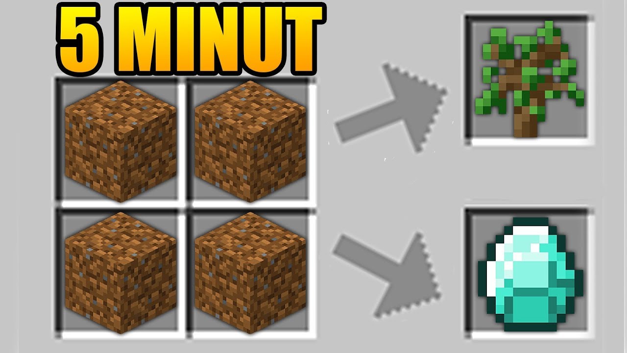 🔥 MINECRAFT, ALE WSZYSTKIE CRAFTINGI ZMIENIAJĄ SIĘ CO 5 MINUT | MINECRAFT CHALLENGE