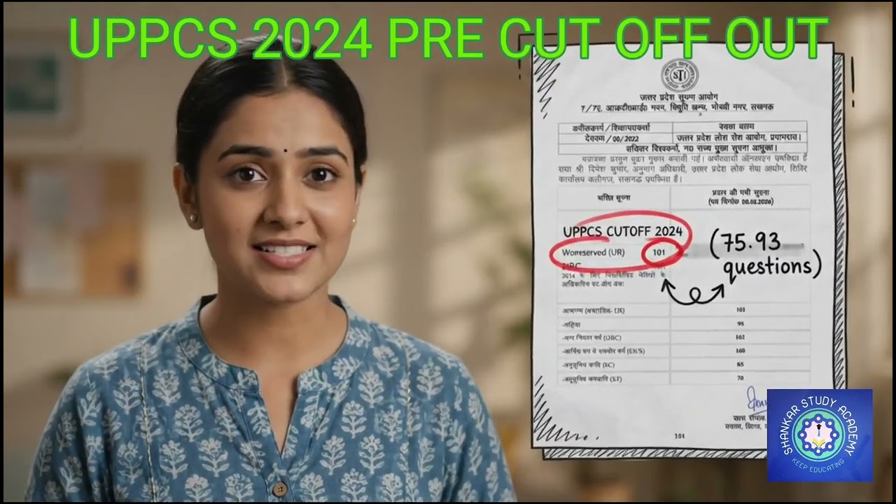 UPPCS 2024 Official Cut-Off Out! 😱 Dekhein Category-wise Marks #uppsc 