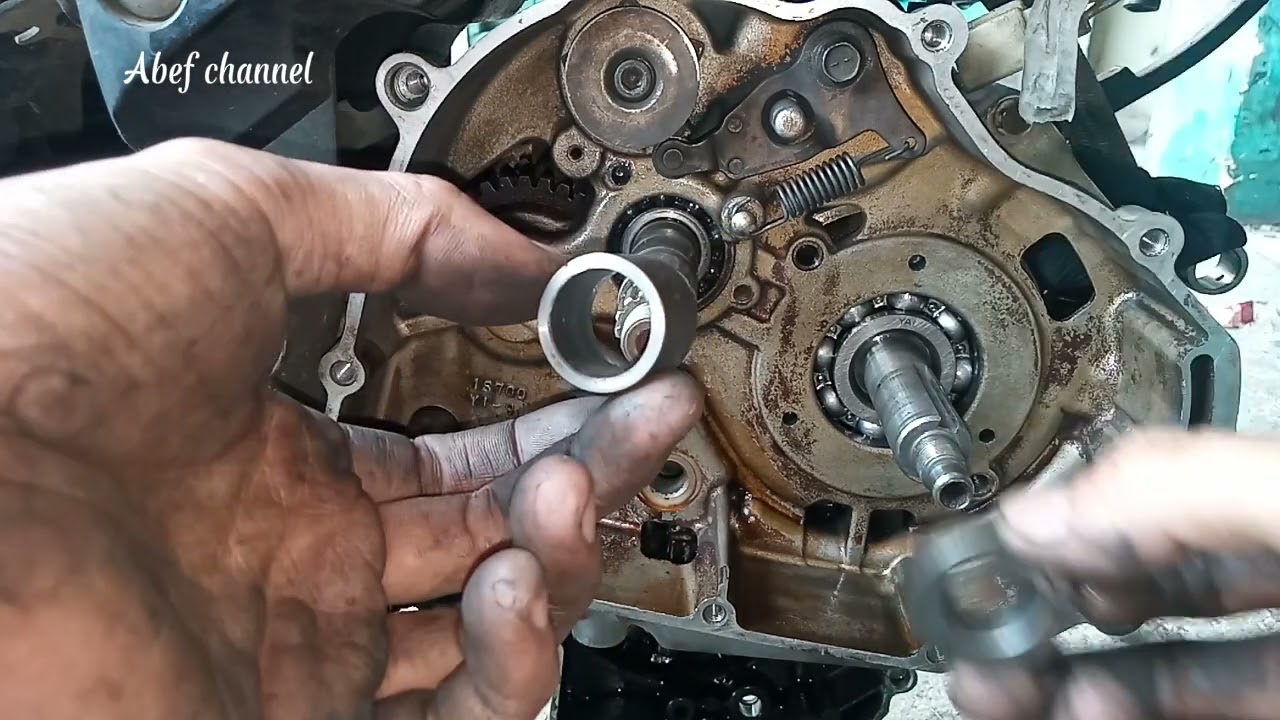 CARA MEMASANG ATAU MERAKIT BAGIAN BLOK KOPLING PADA MOTOR ‼️ YAMAHA JUPITER MX LAMA
