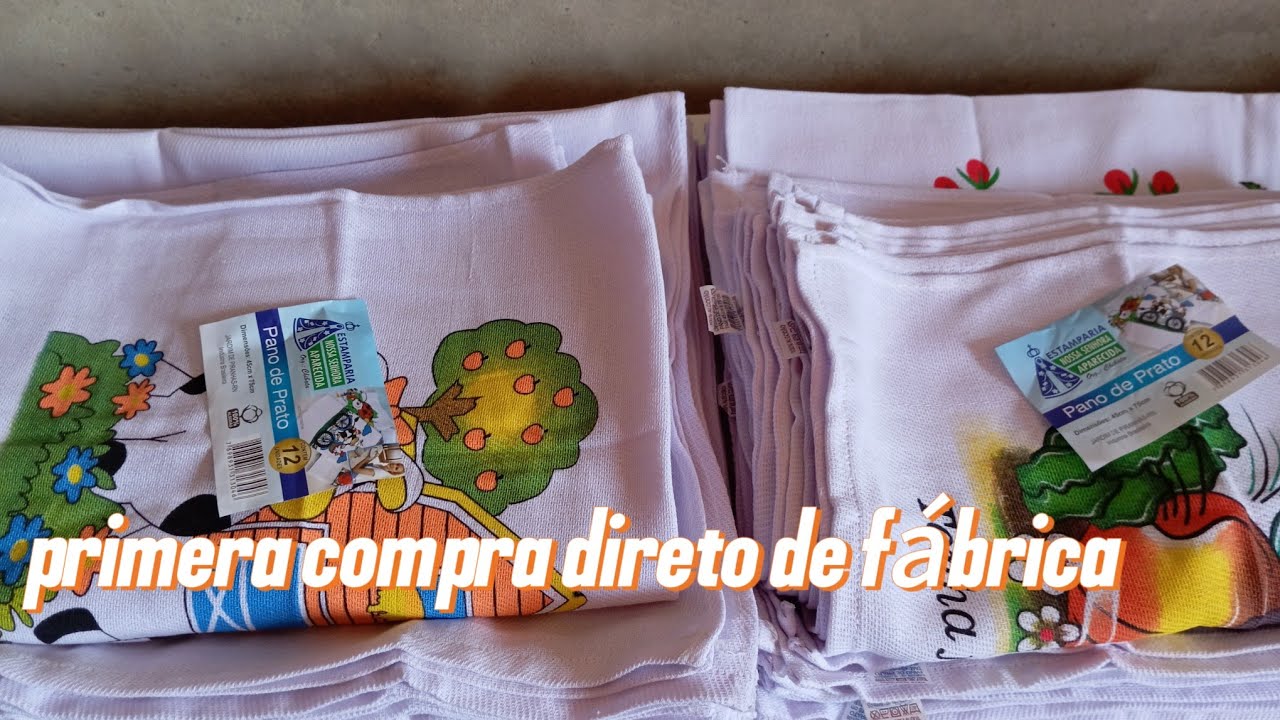 📌 primeira vez que compro panos de prato direito de fábrica 😝 contei tudo pra vcs#vlog #blogdocroche