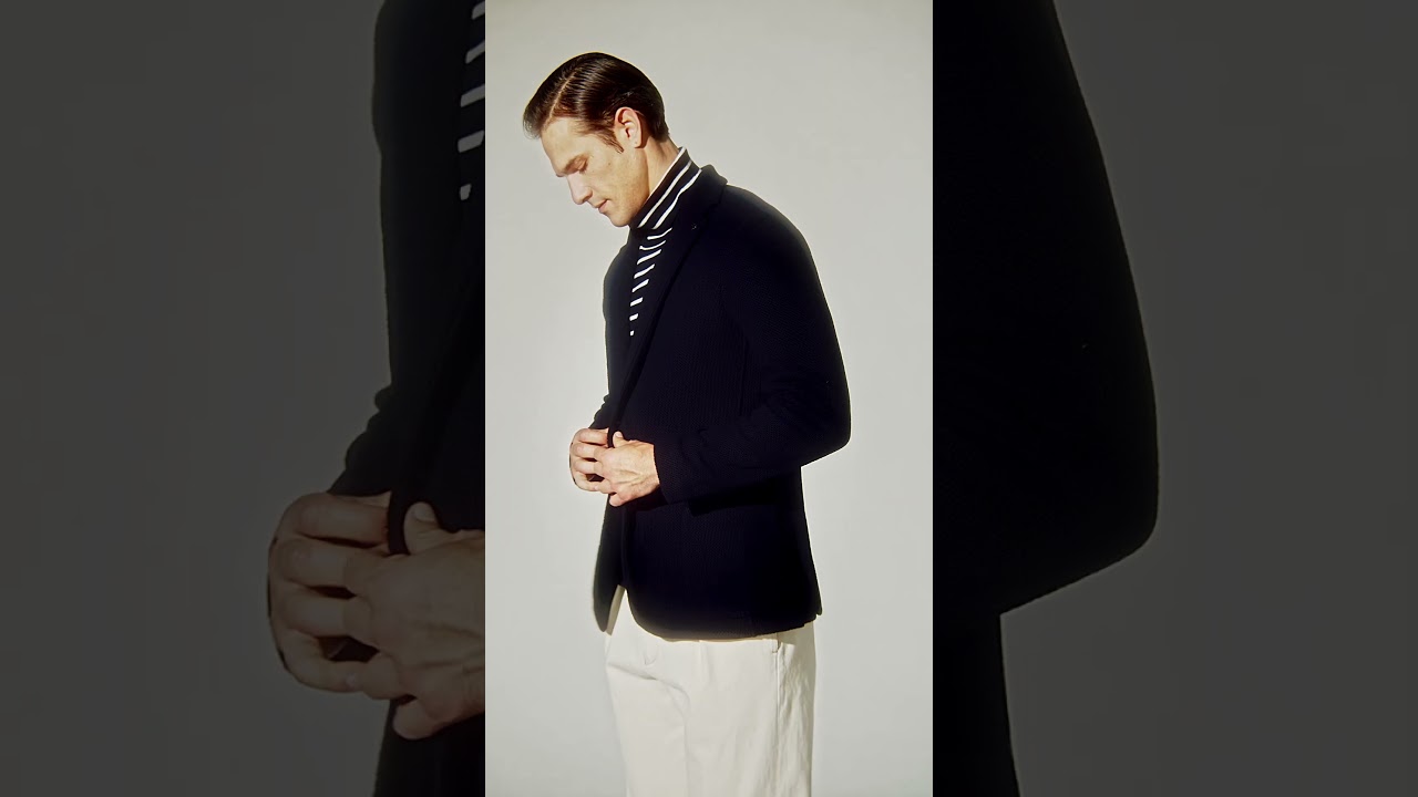Gran Sasso strikket blazer (AW24)