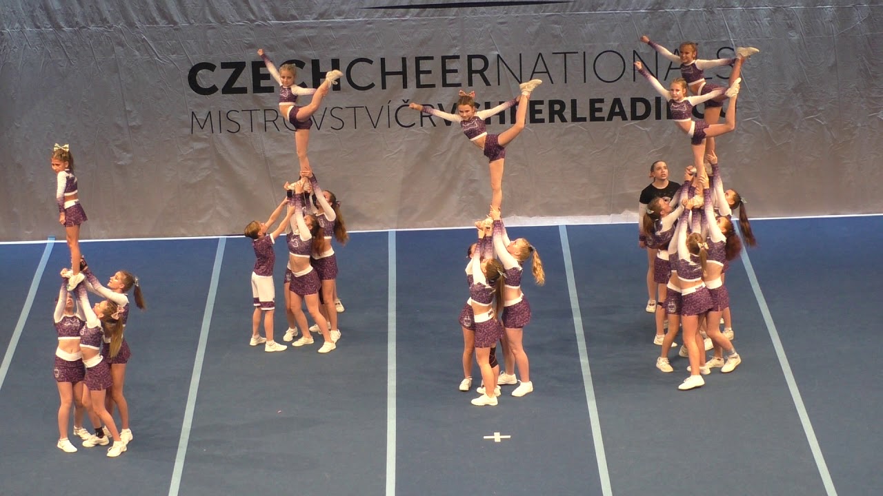 Team Cheer Youth Median A STYL Dragons Flames at CZCN 2019