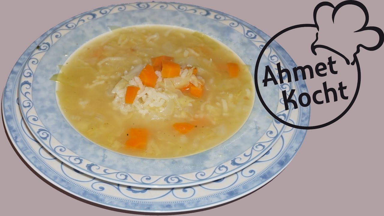 Spitzkohl Suppe | AhmetKocht | kochen | Folge 208