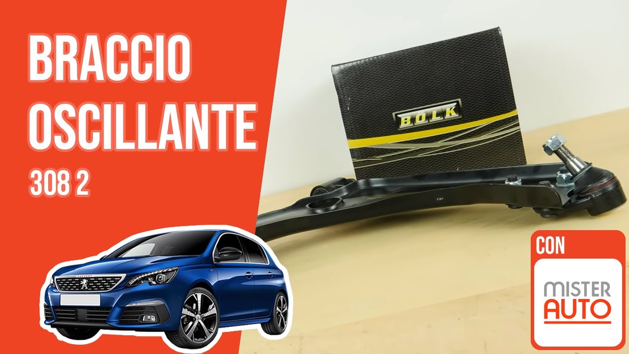 Sostituzione braccio oscillante Peugeot 308 2 🚗