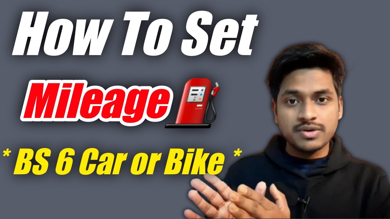 How to set  BS6 ( Fuel Injected ) Engine Mileage? Is it POSSIBLE ? 🤔