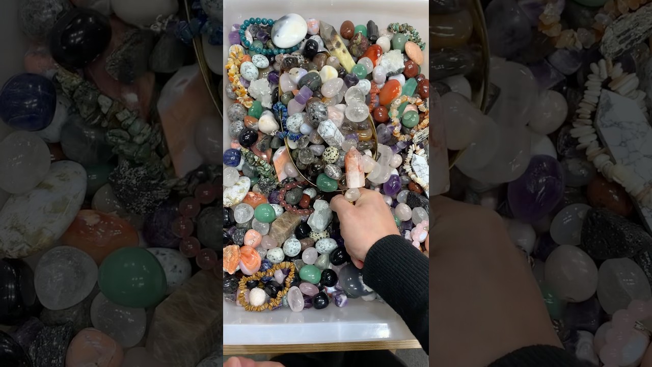 Extra large scoop (XL) of Crystal confetti is now available🔥 #crystals #crystalconfetti