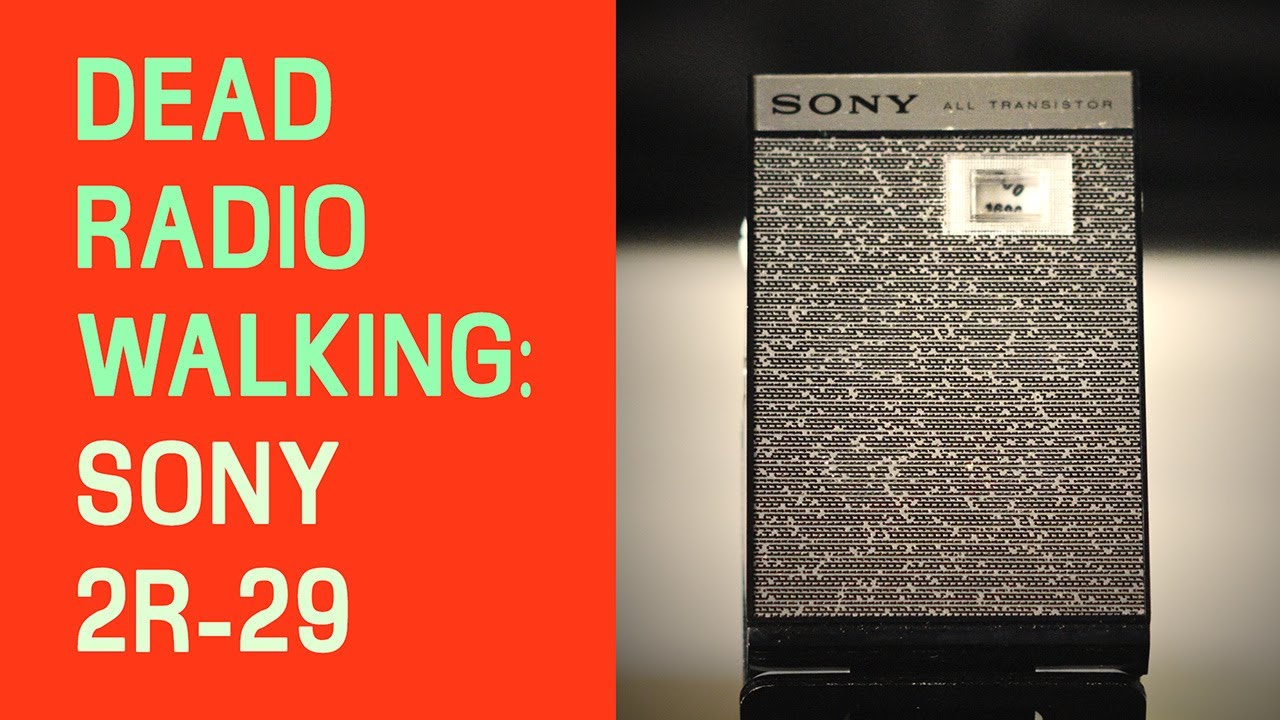 Vintage Electronics Repair: Dead Sony 2R-29 transistor radio restoration