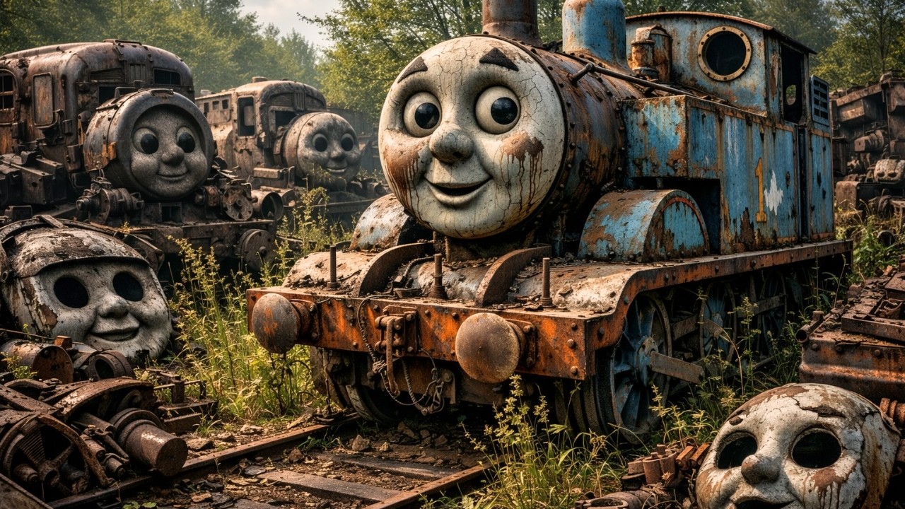 ASMR Full Restoration | I Found Abandoned Thomas the Tank Engine Reborn After 25 Years in Scrap Yard