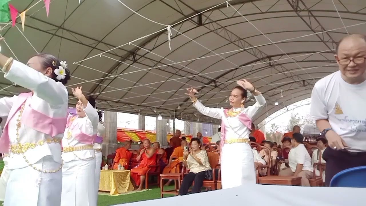 รำงานเททองหล่อพระพุทธชินราช วัดตากแดด