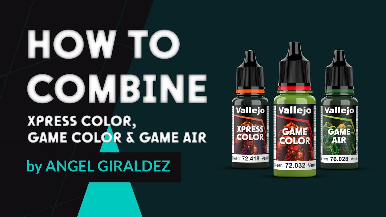 🇺🇸🇪🇸 How to COMBINE / Cómo COMBINAR Xpress Color, Game Color and Game Air by Angel Giraldez 🖌️✨