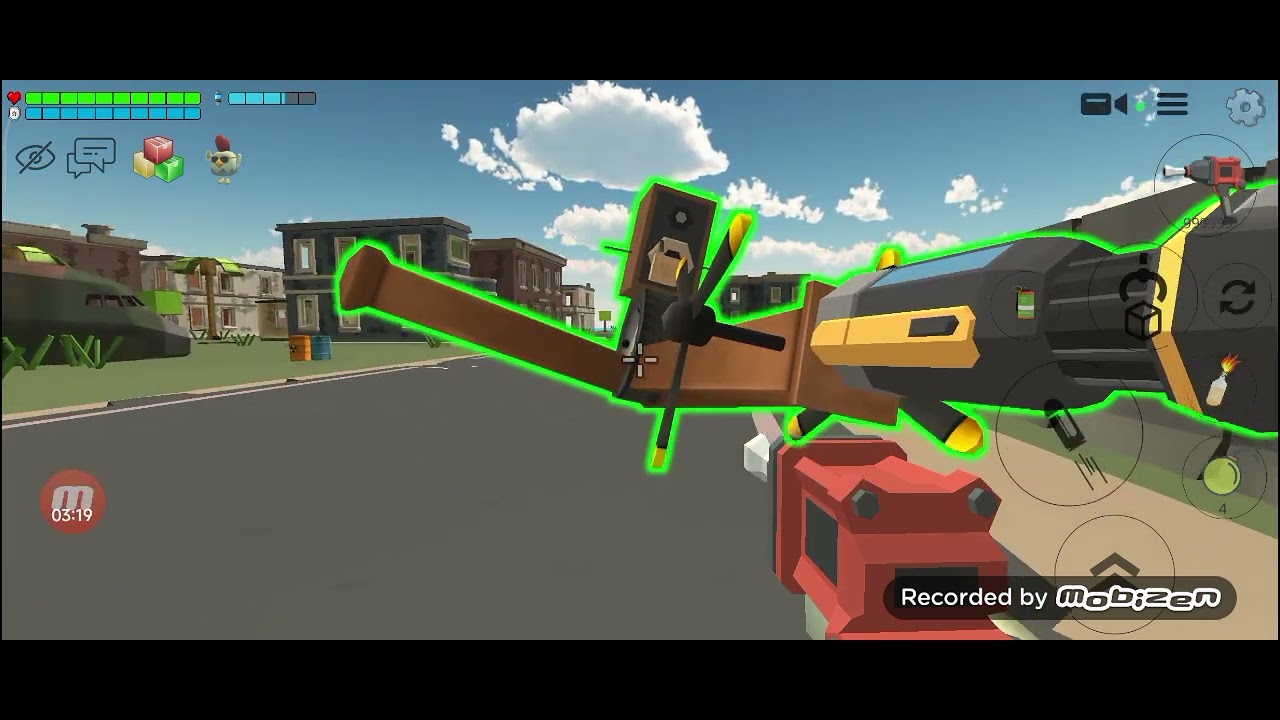 Como fazer um avião funcional no chicken gun!