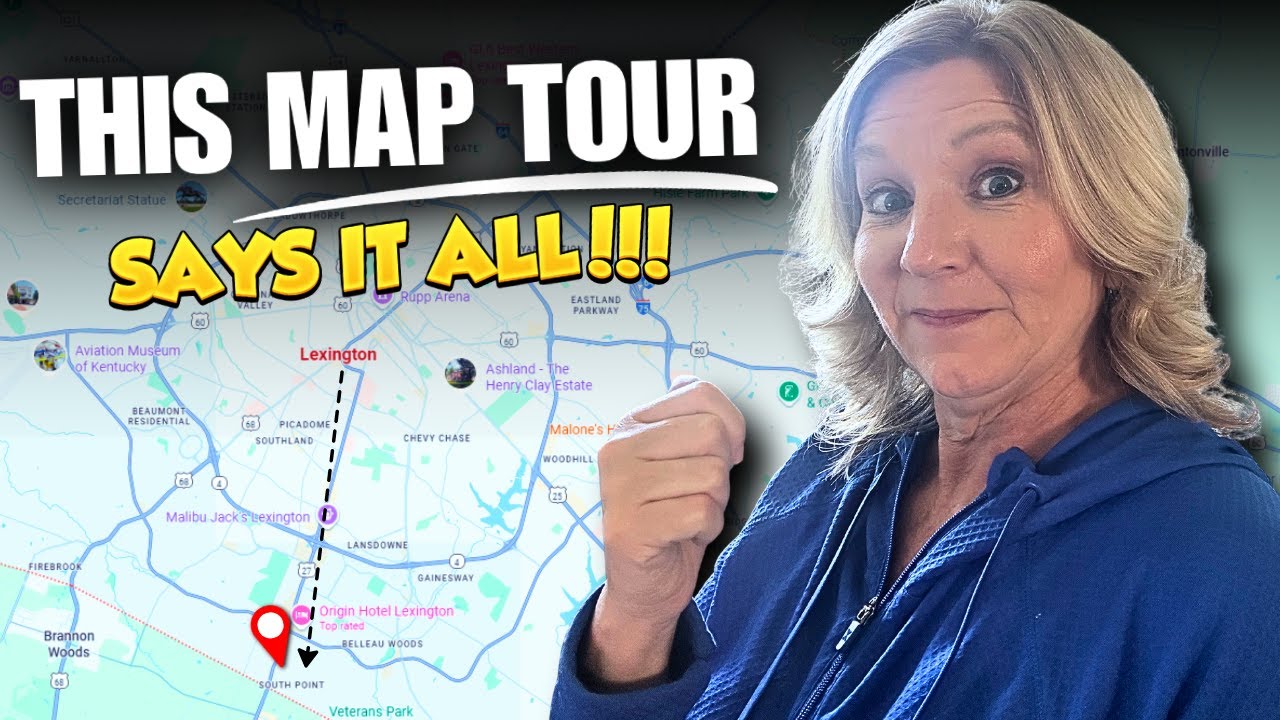 Mapping Your Move To Lexington Kentucky | Best Neighborhoods, Commute Times, Schools, Parks & More!