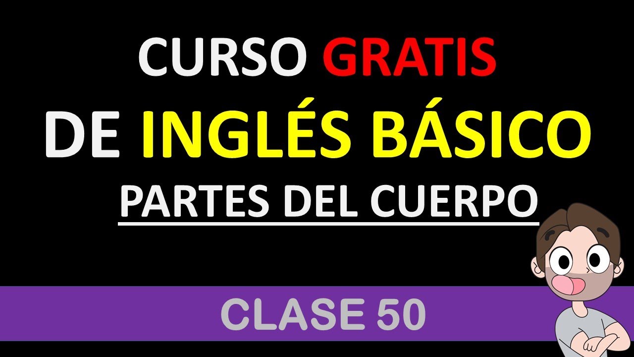 CLASE 50 : PARTES DEL CUERPO EN INGLÉS. / SOY MIGUEL IDIOMAS